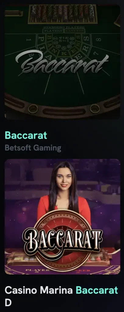 SpinShark Baccarat